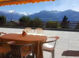 Sunny 2 BR w large terrace, stunning views & pool