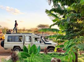 Jua Manyara Lodge & Camp Site, hotelli Mto wa Mbussa