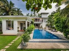 SaffronStays Osaree, Kihim - pet-friendly pool villa perfect for a workcation