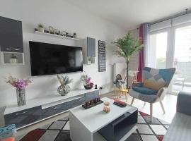 Appartement 4 pièces - La Rose des Yvelines - Classé 3 étoiles，特拉普的飯店