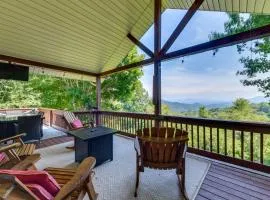 Pet-Friendly Waynesville Retreat with Hot Tub!