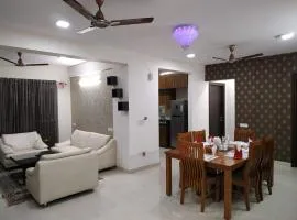 3Bhk Service Apartment with Kitchen Manyata tech Park Hebbal