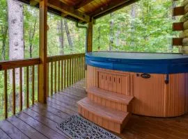 Cozy North Carolina Cabin with Hot Tub and Fire Pit!