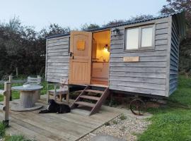 Newchurch에 위치한 샬레 Under the Stars Shepherds Huts at Harbors Lake