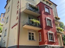 Apartmány Tatra, apartma v mestu Jáchymov