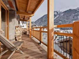 Lodge 10 personnes proche pistes et commerces belle vue, chalet i Champagny-en-Vanoise