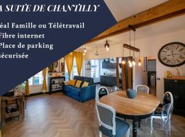 La Suite de Chantilly - Appartement de 80m2 avec Jacuzzi privé !, hotel in Chantilly