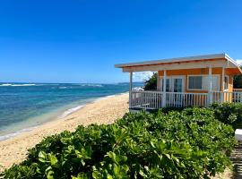 Mokulē'ia Beach Houses at Owen's Retreat, viešbutis mieste Waialua