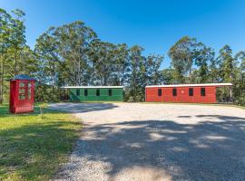 Nambucca Valley Train Carriages, olcsó hotel Nambucca városában