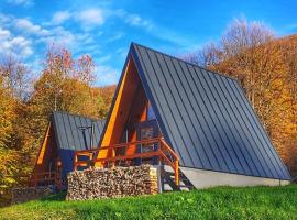 Rock Valley Cabins, chalet i Ibăneşti