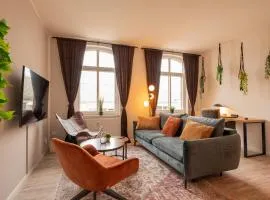 maremar - Style Apartment im Zentrum - Luxus Boxspringbett - Küche - Arbeitsplatz - Highspeed WLAN