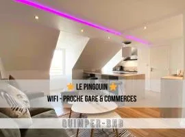 LE PINGOUIN - Beau T2 entre Gare et centre - Commerces au pied de l'immeuble