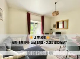 LE MANOIR - REZ DE CHAUSSEE - PARKING - WIFI - CENTRE VILLE