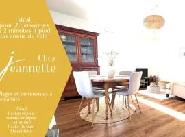 Chez Jeannette, appartement entre centre et plages