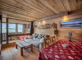 SUPERBE 2 P et CABINE , Plein sud, 8 COUCHAGES STYLE CHALET