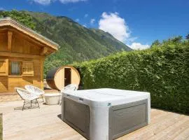 Chalet Béchar - 10pax - 155m2 Rénové - Sauna - Jacuzzi - Vues sur le Massif du Mont-Blanc