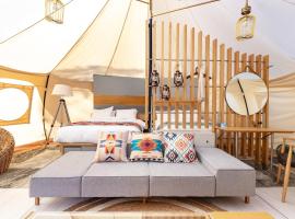 fabula glamping, κάμπινγκ πολυτελείας σε Kimitsu