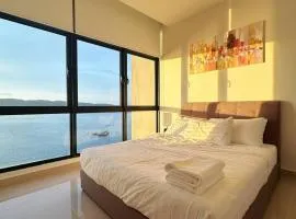 Sunset Seaview Studio Apartment at Kota Kinabalu City Centre