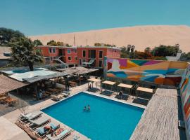 Viajero Kokopelli Huacachina Hostel，伊卡的便宜飯店