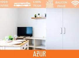 ZenBNB / Azur / Proche Tram / Studio / Balcon Privé