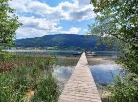 WOLFGANG Haus KMB Seeappartement Ossiacher See mit direktem Seezugang, Hallenbad, Skiarena Gerlitzen