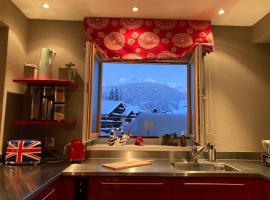 Klosters में, होटल Stunning Luxury apartment in Central Klosters