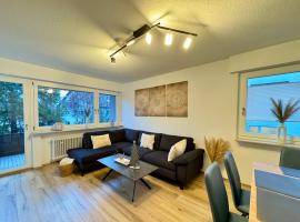 3 Zimmer Apartment, 80 qm, ruhig und zentrumsnah, max 5 Pers, Balkon, Garage, Internet 300 MBit, hotel u gradu Zindelfingen