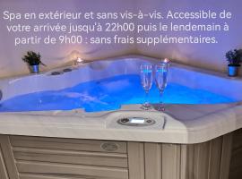 Appartement spa privatif et cinéma centre ville, hotelli kohteessa Metz