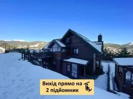 Nordian chalet next to Bukovel ski lift