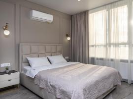 FlatRent Olympic Park, генератор в будинку, метро поруч!: Kiev'de bir otel