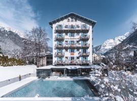 Hôtel Mont-Blanc Chamonix, spahotell i Chamonix-Mont-Blanc