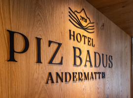 Viesnīca Hotel Piz Badus pilsētā Andermate