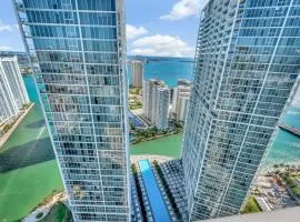 Water & Pool Views, One bedroom W hotel building