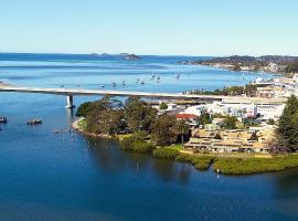 Batemans Bay Lodge, lavprishotell i Batemans Bay