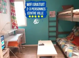 Studio Simplicien *Cosy* plein centre ville de Poitiers *TV* Wifi *Café*