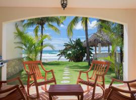 Villas Iguana A-13 Beachfront Condo，Iguana的飯店