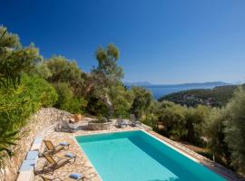 Villa Cristina - Charming Villa with Stone and Wood Elements in Sivota Bay, hotel v destinácii Syvota