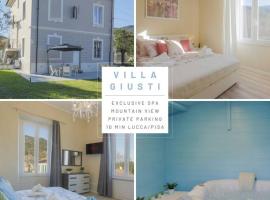 [*ViLLA GiUSTi LiBERTY HOME*] SPA BBQ Wifi Parking, hotel u Lucci