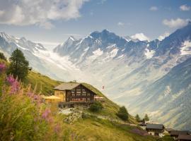 Alpenhotel zur Wildi Lauchernalp, hotel v destinaci Wiler