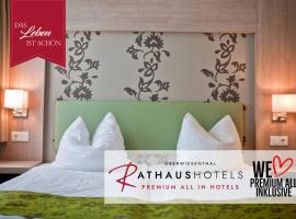 Rathaushotels Oberwiesenthal All Inclusive, hotel di Kurort Oberwiesenthal