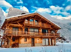 Chalet de montagne a Samoens avec jacuzzi et vue imprenable