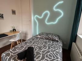 La chambre turquoise, hotell sihtkohas Amiens