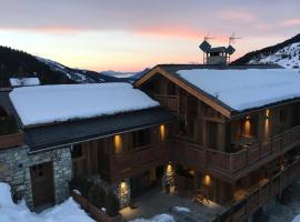 Chalet La Grande Ourse Meribel - superior duplex apartment, chalet i Méribel