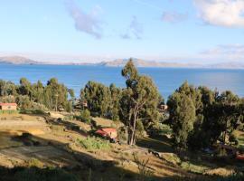 INKA LAKE Island Amantani, hotel Ocosuyóban