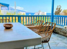 Andros Elements Apartments Wood & Earth Apartment, hotel em Gavrio