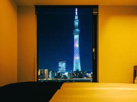 stayme THE HOTEL Asakusa Riverside, overnatningssted med køkken i Tokyo