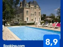 Appartement avec piscine, 100m plage et hypercentre