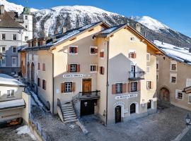 Weisses Kreuz - Crusch Alva, gistiheimili í Samedan