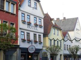 Hotel Café Rhönperle, hotel v destinácii Bad Neustadt an der Saale