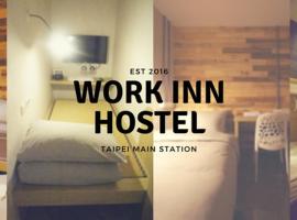 WORK INN TPE, hostel Tajpejben